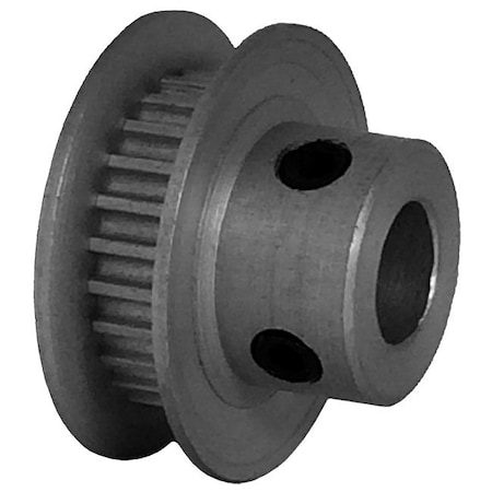 B&B Manufacturing 25-2P03-6FA3, Timing Pulley, Aluminum, Clear Anodized, 25-2P03-6FA3